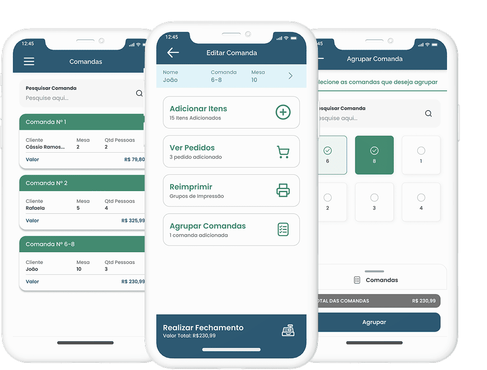 Tela de APP PDV